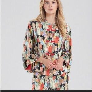 Natori Women's Dynasty Pajama (missing button) size XL